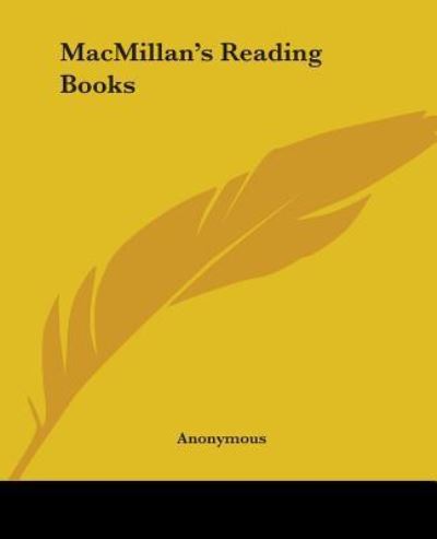 Cover for Anonymous · Macmillan's Reading Books (Paperback Book) (2004)