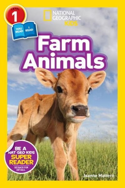 Cover for Joanne Mattern · Farm Animals (Level 1 Co-reader) - National Geographic Readers (Paperback Book) (2017)