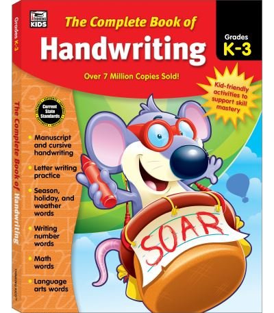 Cover for Thinking Kids · The Complete Book of Handwriting, Grades K - 3 (Paperback Book) (2016)