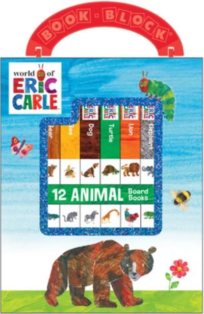 Cover for Editors of Phoenix International Publications · World of Eric Carle, My First Library Animal Board Book Block 12-Book Set - PI Kids (Board book) (2021)