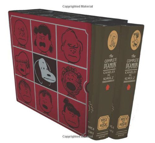 Cover for Charles M. Schulz · The Complete Peanuts 1955-1958 Box Set (Innbunden bok) [Box edition] (2005)