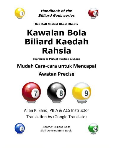 Cover for Allan P. Sand · Kawalan Bola Biliard Kaedah Rahsia: Mudah Cara-cara Untuk Mencapai Awatan Precise (Paperback Bog) [Malay edition] (2012)