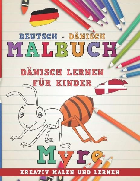 Malbuch Deutsch - D - Nerdmedia - Libros - Independently Published - 9781726693875 - 5 de octubre de 2018