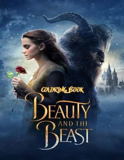 Cover for Linda Johnson · Beauty and the Beast Coloring Book (Paperback Book) (2018)