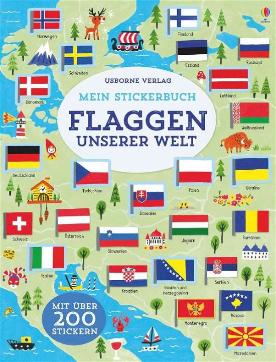 Cover for Bathie · Mein Stickerbuch: Flaggen unsere (Book)
