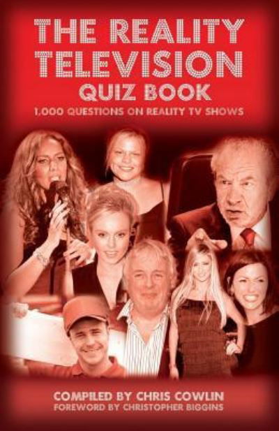 Cover for Chris Cowlin · The Reality Television Quiz Book (Pocketbok) (2016)