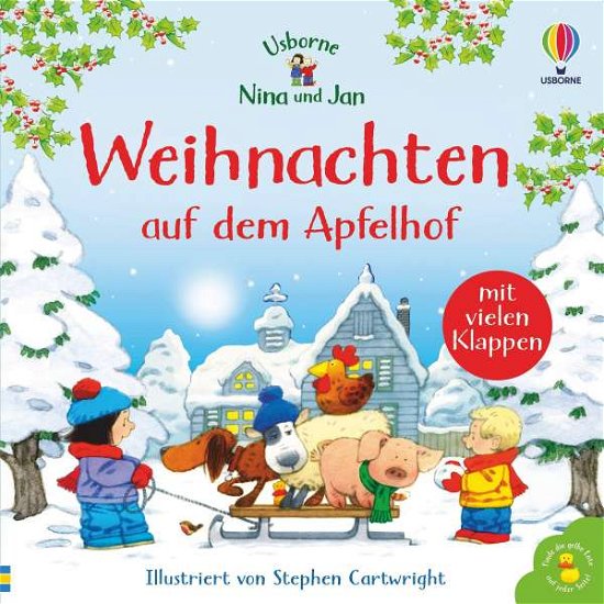 Cover for Heather Amery · Nina und Jan: Weihnachten auf dem Apfelhof (Pocketbok) (2021)