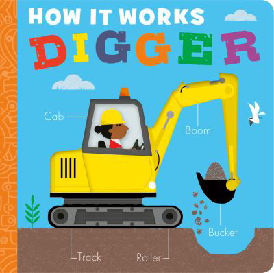 Cover for Molly Littleboy · How it Works: Digger - How It Works (Board book) (2023)