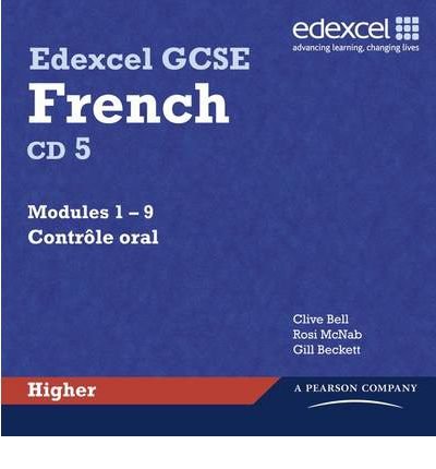 Cover for Clive Bell · Edexcel GCSE French Higher Audio CDs - Edexcel GCSE French (Book/CD) (2009)