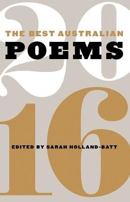 Cover for Sarah Holland-Batt · The Best Australian Poems 2016 (Paperback Book) (2016)