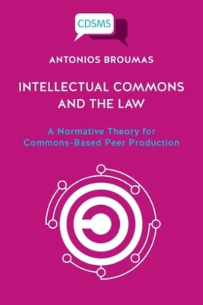 Cover for Antonios Broumas · Intellectual Commons and the Law (Paperback Book) (2020)