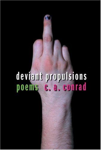 Cover for C a Conrad · Deviant Propulsion (Paperback Book) (2006)