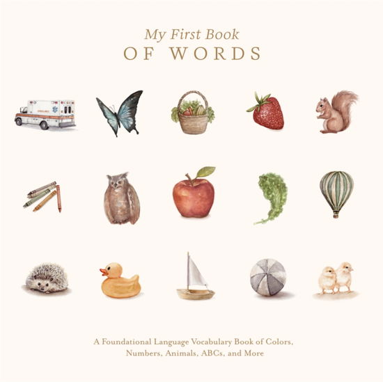 Cover for Tabitha Paige · Our Big Book of First Words: A Collection of 100+ Foundational Words for Language Development (Board book) (2024)