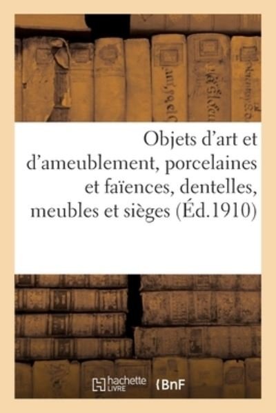 Cover for Mm Mannheim · Objets d'Art Et d'Ameublement, Porcelaines Et Faiences, Objets Varies, Dentelles, Meubles Et Sieges (Paperback Bog) (2020)