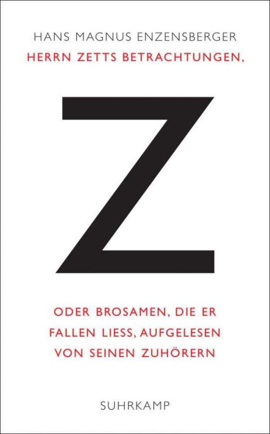 Enzensberger · Herrn Zetts Betrachtungen (Book)