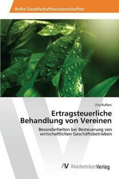 Cover for Ruffani · Ertragsteuerliche Behandlung vo (Bok) (2015)