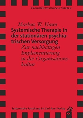 Cover for Haun · Systemische Therapie in der statio (Book)