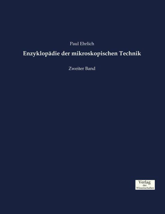 Cover for Ehrlich · Enzyklopädie der mikroskop.2 (Bog) (2019)