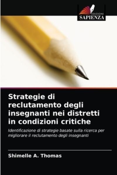 Cover for Thomas · Strategie di reclutamento degli (N/A) (2021)