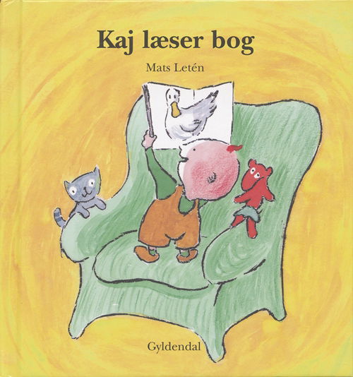 Cover for Mats Letén · Kaj: Kaj læser bog (Gebundesens Buch) [1. Ausgabe] [Indbundet] (2007)