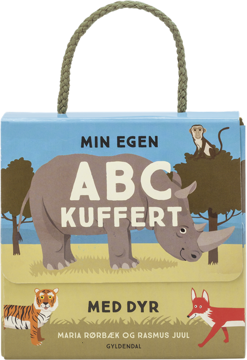 Min egen ABC-kuffert med dyr - Maria Rørbæk - Brætspil - Gyldendal - 9788703082875 - 14. august 2018