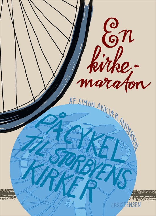Cover for Simon Ankjær Andersen · En kirkemaraton (Sewn Spine Book) [1.º edición] (2022)