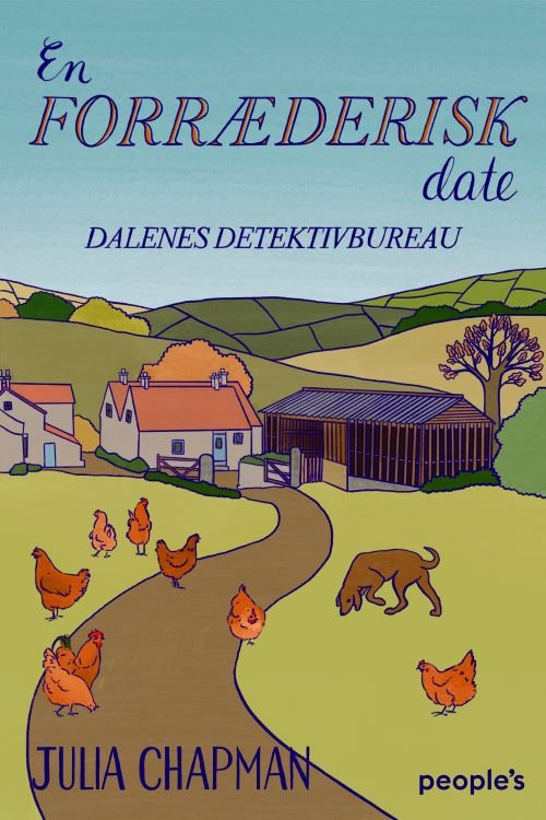Cover for Julia Chapman · Dalenes Detektivbureau: En forræderisk date (Sewn Spine Book) [1.º edición] (2023)