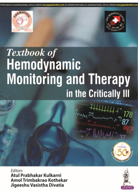 Cover for Atul Prabhakar Kulkarni · Textbook of Hemodynamic Monitoring and Therapy in the Critically Ill (Paperback Book) (2019)