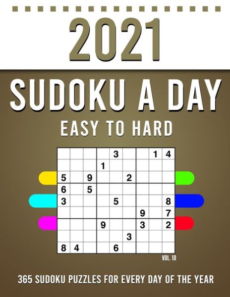 Cover for Agenda Book Edition · 2021 Sudoku a Day (Paperback Book) (2020)