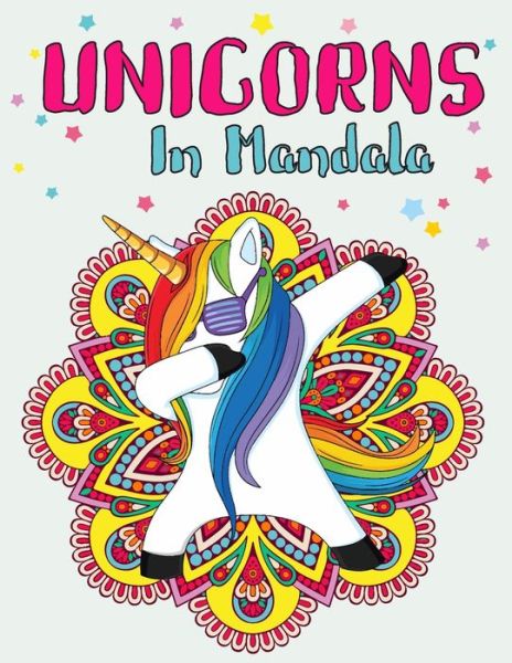 Cover for Tmz Liberary · Unicorns In Mandala (Taschenbuch) (2020)