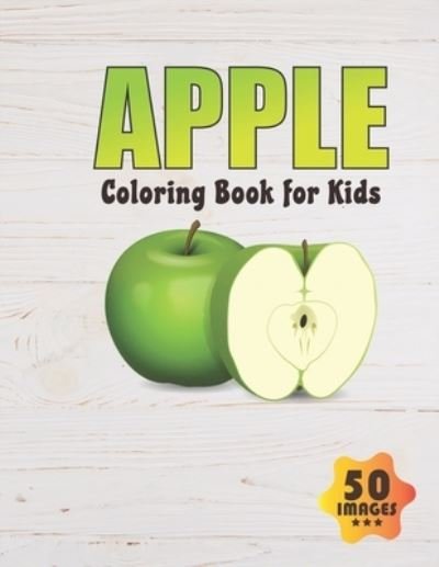 Cover for Neocute Press · Apple Coloring Book for Kids (Paperback Bog) (2020)