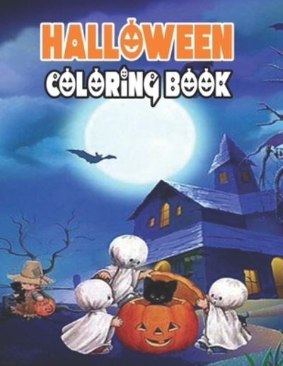 Cover for Young Farag · Halloween Coloring Book (Paperback Book) (2020)