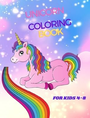 Cover for Mk El Nadi · Unicorn Coloring book (Taschenbuch) (2020)