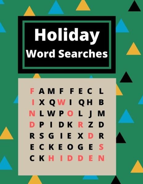 Cover for Puzfun Press · Holiday Word Search (Paperback Book) (2021)