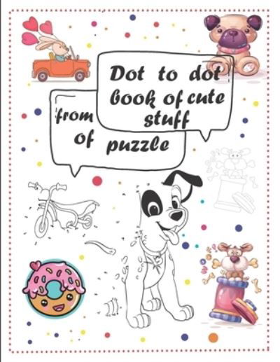 Cover for Elo Trace · Dot to dot book of cute stuff from of puzzle (Pocketbok) (2021)