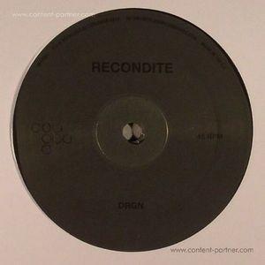 Cover for Recondite · Drgn / Wist (12&quot;) (2012)