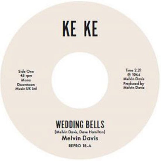 Wedding Bells / Its No News - Melvin Davis - Musik - KENT - 0029667034876 - 23. februar 2024