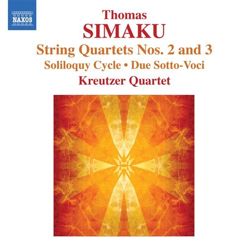Cover for Simaku / Kreutzer Quartet · String Quartets Nos. 2 &amp; 3 / Soliloquy Cycle (CD) (2008)