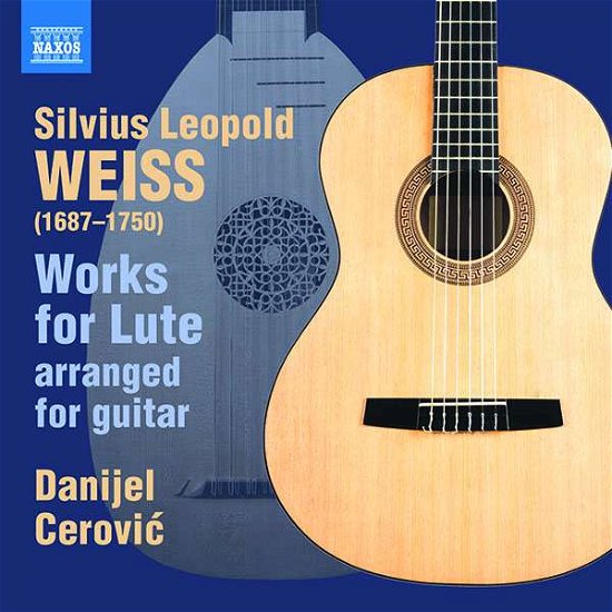 Works for Lute, Arranged for Guitar - S.L. Weiss - Musik - NAXOS - 0747313406876 - 14. august 2020