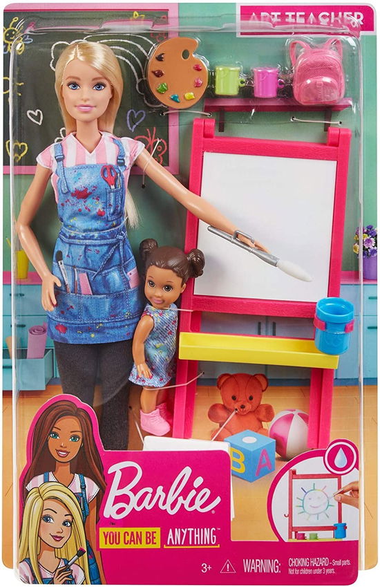 Mattel Barbie: You Can Be Anything - Art Teacher (gjm29) - Mattel - Merchandise -  - 0887961813876 - 30. november 2019