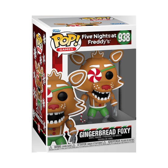 Five Nights at Freddy's - Holiday Foxy - Funko Pop! Games: - Produtos - Funko UK LTD - 0889698724876 - 26 de setembro de 2023