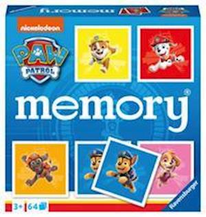 Paw Patrol Memory - Rave - Gadżety - Ravensburger - 4005556208876 - 15 lutego 2022