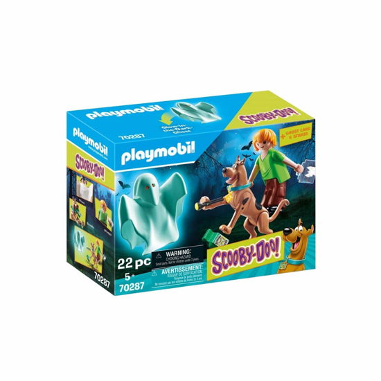 Scooby Doo Scooby & Shaggy with Ghost - Playmobil - Gadżety - Playmobil - 4008789702876 - 1 maja 2020