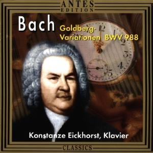 Cover for Bach,j.s. / Eickhorst,konstanze · Goldberg Variations (CD) (1995)