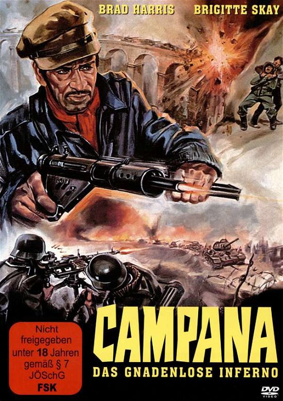 Cover for Brad Harris · Campana - Das Gnadenlose Inferno - Cover B (DVD)
