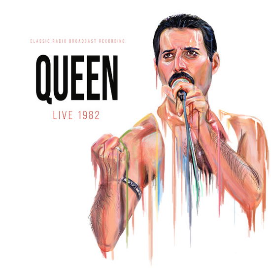 Cover for Queen · Live 1982 (White Vinyl) (LP) [Picture Disc edition] (2024)