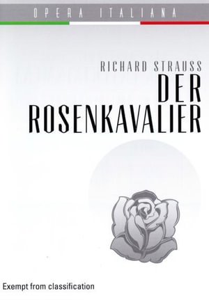 Cover for Richard Strauss · Opera Italiana: Der Rosenkavalier (DVD) (2012)