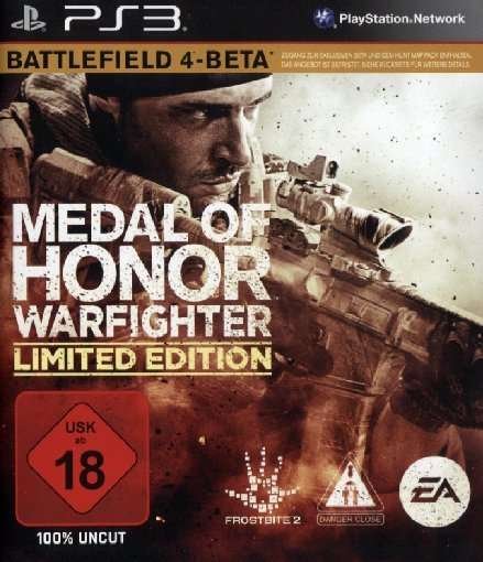 Cover for Ps3 · Medal of Honor Warfighter (PS4)