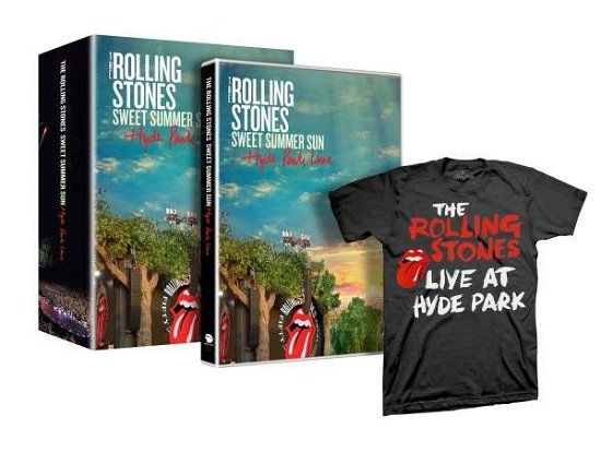 Cover for The Rolling Stones · Sweet Summer Sun-hyde Park Live (DVD) [T-Shirt edition] (2013)