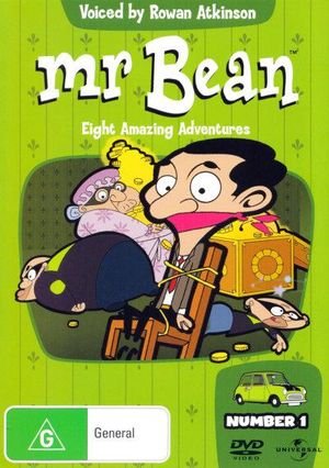 Cover for Rowan Atkinson · Mr Bean - Number 1 (Animated) (DVD) (2004)